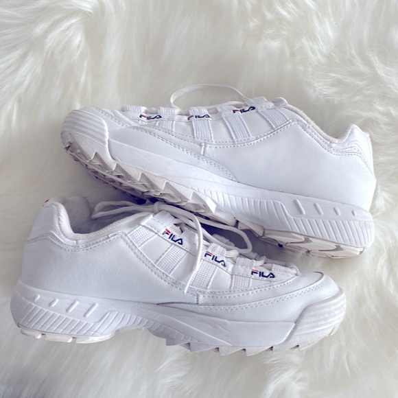 FILA Disruptor White Trainers Size -8.5 - Picture 7 of 12
